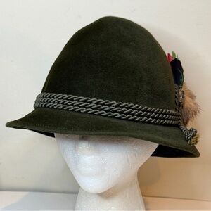 VTG CAPO Alpine Green Felt Hat